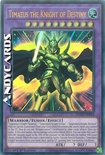 Timaeus the knight - timaeus, destiny